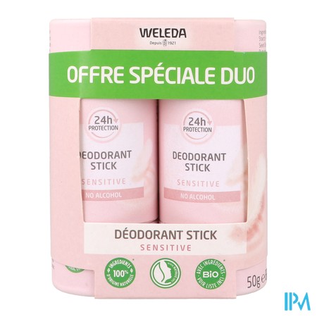 vignette DUO DEO STICK SENSITIVE 2X50G