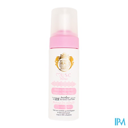 vignette MUSC INTIME MOUSSE INT MUSC BLANC 150ML