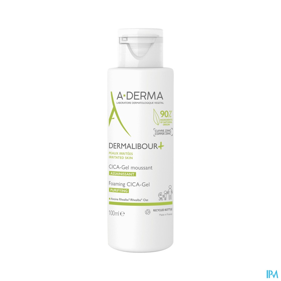 vignette A-DERMA DERMALIBOUR CICA GEL 100ML
