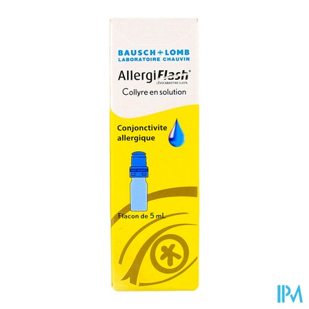 produit ALLERGIFLASH 0,05% COL FLACON 5ML