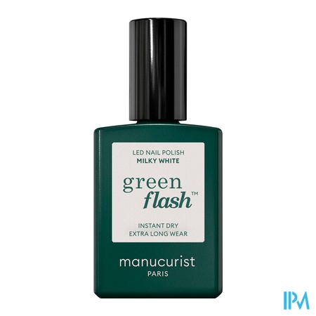 vignette MANUCURIST GREEN FLASH MILKY WHITE 15ML