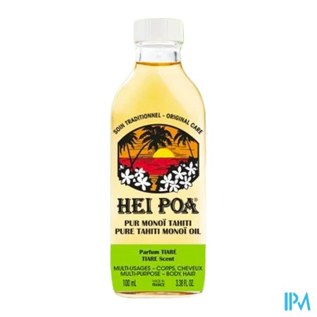 vignette HEI POA PUR MONOI TIARE FL 100ML