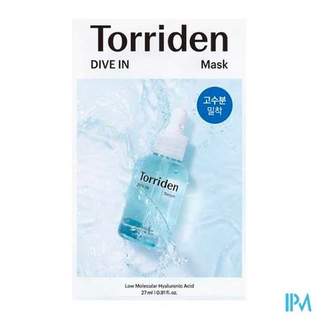 vignette TORRIDEN MASQ TISSU ACIDE HYALU 27ML