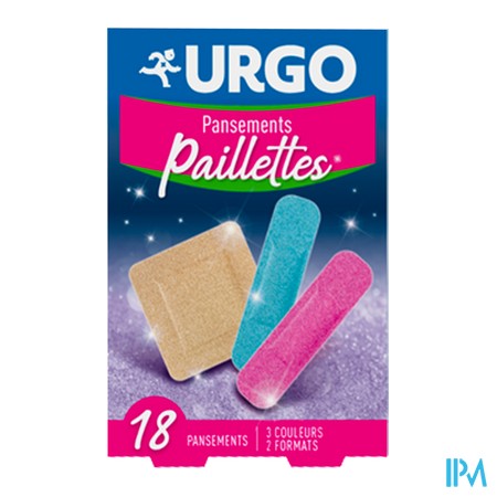 produit URGO PANS PAILLETTE 2 TAILLE BT 18