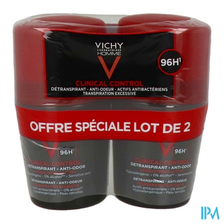 vignette VICHY H DEOD A/OD 96H ROLLON 50ML2
