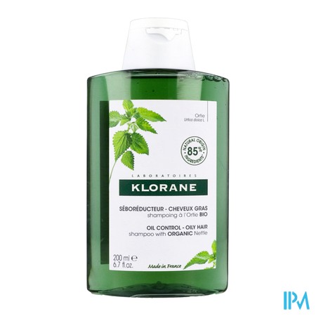 vignette KLORANE SHP SEBOREDUCTEUR ORTIE BIO 200ML