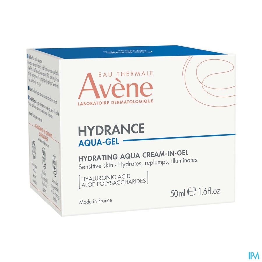 vignette AVENE HYDRANCE AQUA GEL CR 50ML