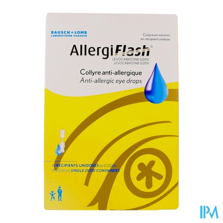 produit ALLERGIFLASH 0,05% COL UNIDOSE 10