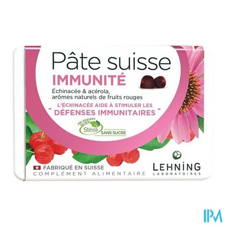 produit LEHNING PATE SUISSE IMMUNITE BT40