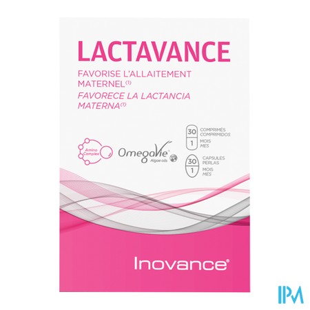 vignette INOVANCE LACTAVANCE 30 CPR + 30 CAPS