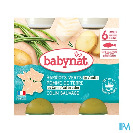 vignette BABYBIO PM LEGU/COLIN SAUV 2X200G