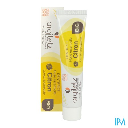 vignette ARGILETZ BIO CITR DENT TB75ML1