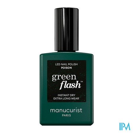 vignette MANUCURIST GREEN FLASH VAO POISON 15ML