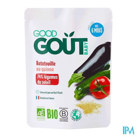 vignette GOOD GOUT RATATOUILLE AU QUINOA 190G