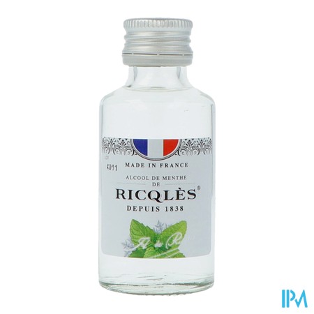 vignette RICQLES ALCOOL DE MENTHE 50ML