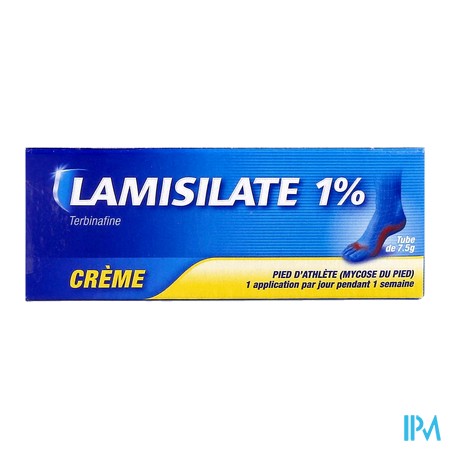 vignette LAMISILATE 1% CR TUB 7,5G
