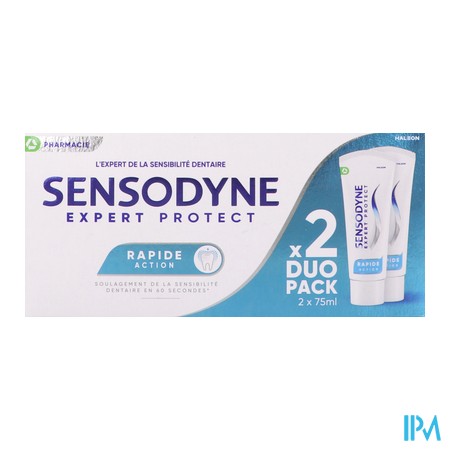 vignette SENSODYNE EXPERT PROTECT RAPIDE ACTION 2X