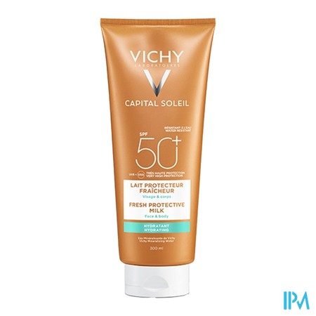produit VICHY SOL LAIT PROT FRAICHEUR IP50 300ML