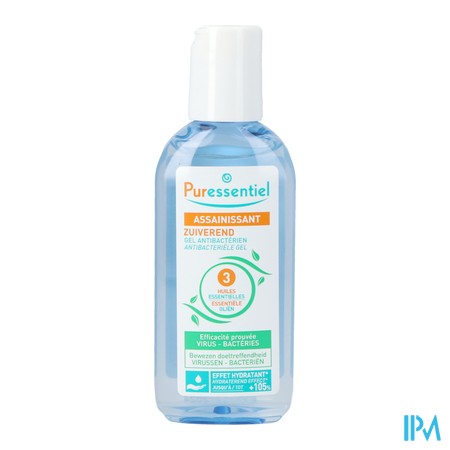 vignette PURESSENTIEL GEL HYDR/ALC 80ML