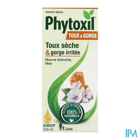 vignette PHYTOXIL 2EN1 TOUX/GORGE SP 100ML