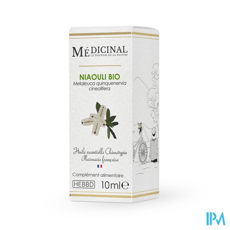 vignette MEDICINAL HE BIO NIAOULI 10ML