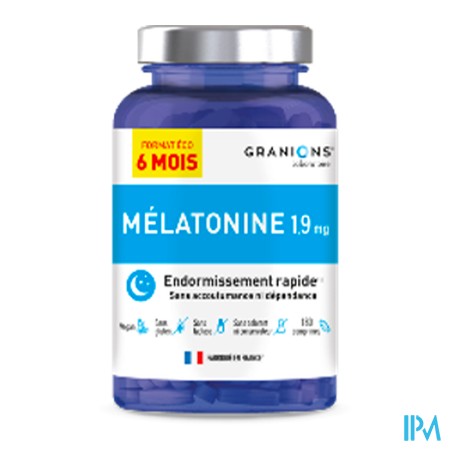 produit GRANIONS MELATONINE 1,9 MG PACK 6 MOIS