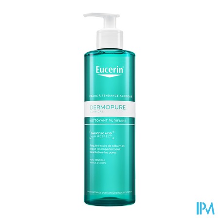 vignette EUCERIN DERMOPUR GEL NETT 400ML