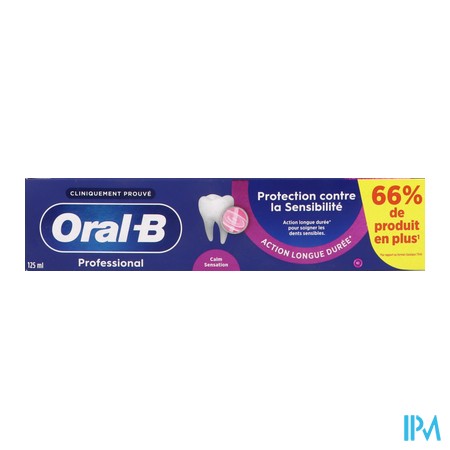 vignette ORAL B DENT PRO PROT SEN 125ML1