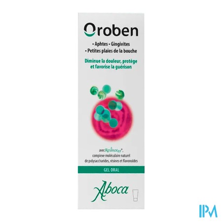 vignette OROBEN GEL ORAL 15ML