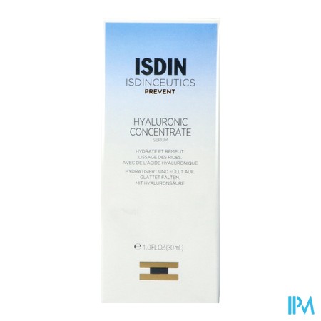 vignette ISDINCEUTICS HYALURON CONCENT 30ML
