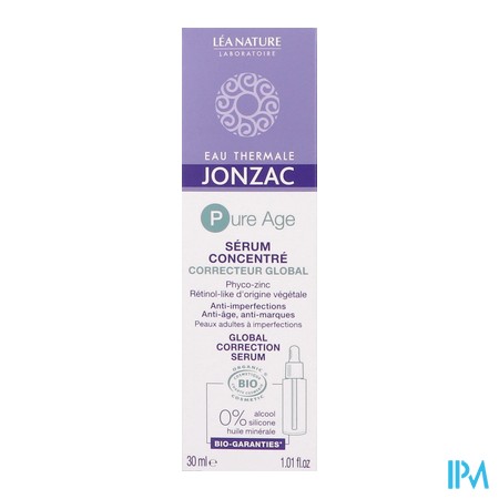vignette JONZAC SERUM CONCENT CORRECT GLOBAL 30ML