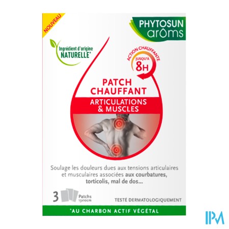 produit PHYTOSUN AROMS PATCH CHAUFF BT3