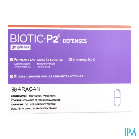vignette ARAGAN BIOTIC P2 DEFENS DPI GELU30