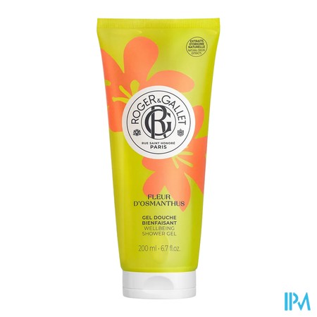 vignette RG GEL DCHE FLEUR D'OSMANTHUS TUBE 200ML
