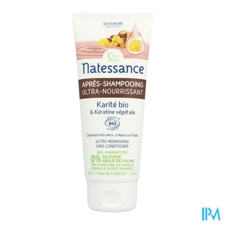 vignette NATESSANCE A-SHP KARITE & KERATINE 200ML