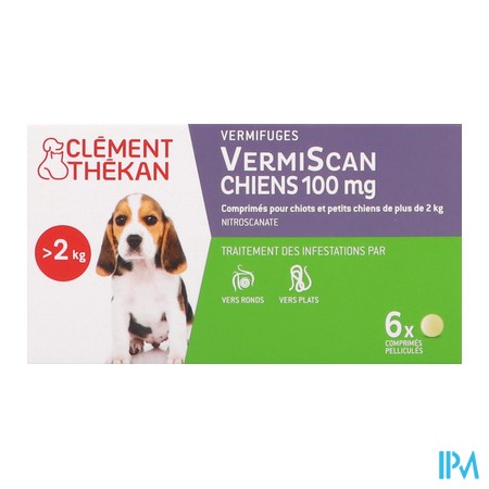 vignette CLEM/THEK VERMISCAN CHIOT/CHN CPR6