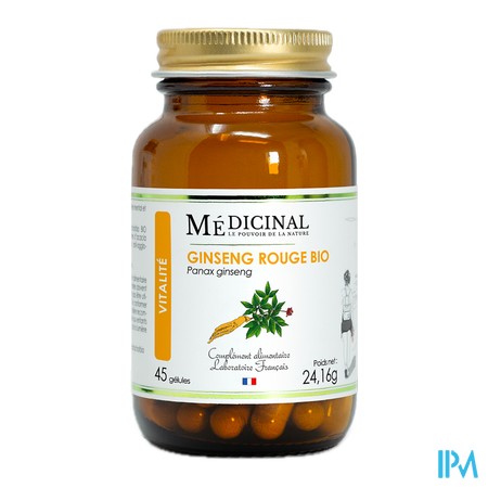 vignette MEDICINAL GINSENG RGE BIO GELUL 45