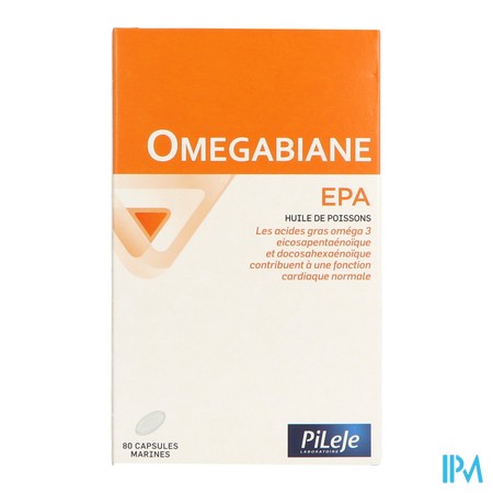 vignette PILEJE OMEGABIANE EPA HLE CAPS 80