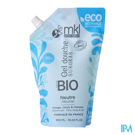 produit MKL GEL DOUCHE BIO NEUTRE 0% 900ML