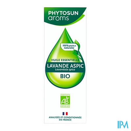 vignette PHYTOSUNAROM LAVANDE ASPIC HE 10ML