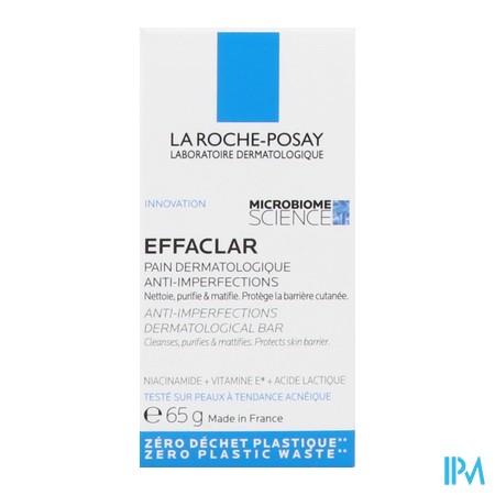 vignette EFFACLAR PAIN DERMATOLOGIQUE 65G