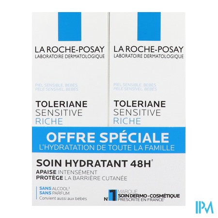 vignette LRP TOLERIANE SENSITIVE CR RICHE 40ML