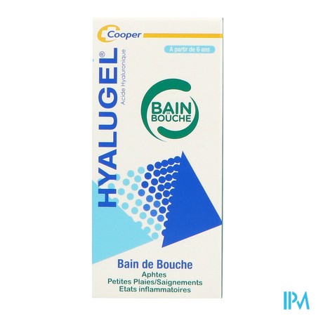 vignette HYALUGEL BAIN BOUCHE FL 100ML