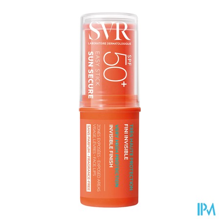 vignette SVR SUN SECURE EASY STICK SPF50+ 10G