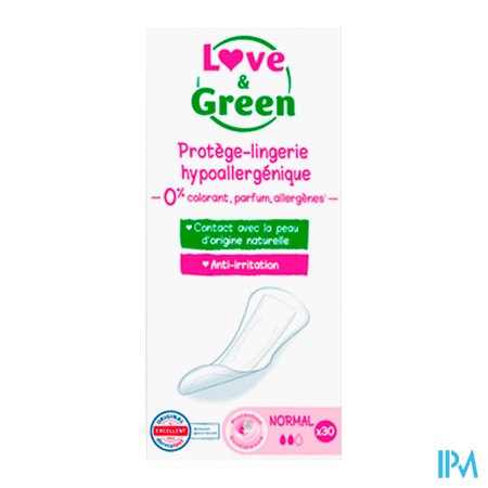 produit LOVE & GREEN PROTEGES SLIPS HYPOALLER X30