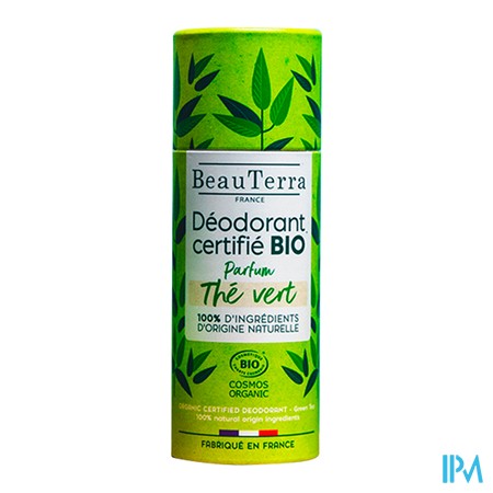 vignette BEAUTERRA DEO BIO THE VERT 50G