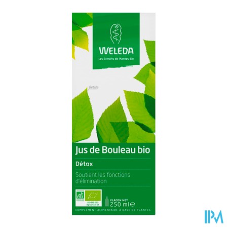 produit WELEDA JUS DE BOULEAU BIO - 250 ML