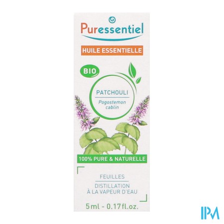 vignette PURESSENTIEL HE BIO PATCHOULI 5ML