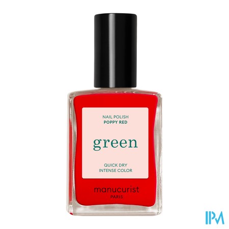 vignette MANUCURIST GREEN POPPY RED 15ML