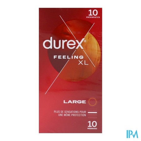 produit PRESERV DUREX FEELING XL X10